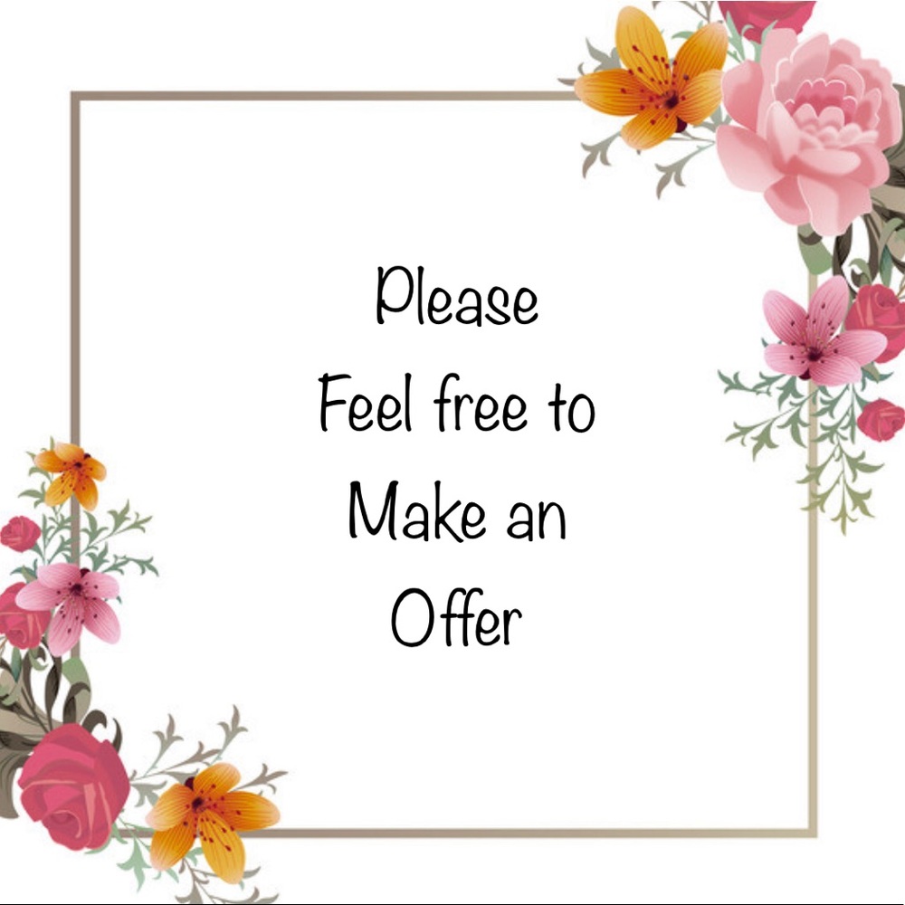 ✨ Offers are encouraged!!! ✨